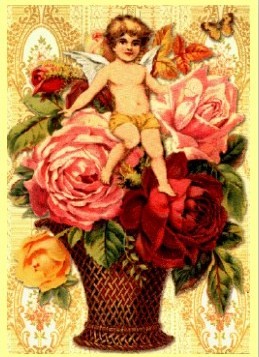 Carte ancienne -Saint Valentin