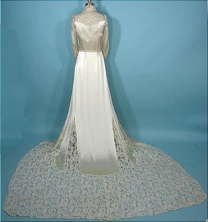 Robe de mariée d'autrefois