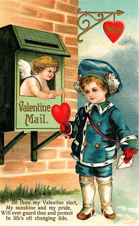 Cartes anciennes  de Saint Valentin