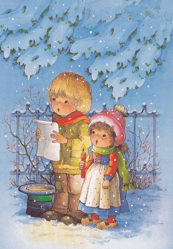 Mignonnes illustrations de Noël