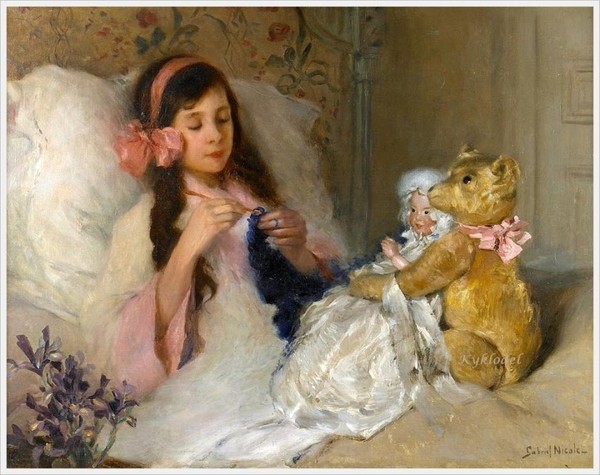 Peinture de Gabriel Emile Nicolet 