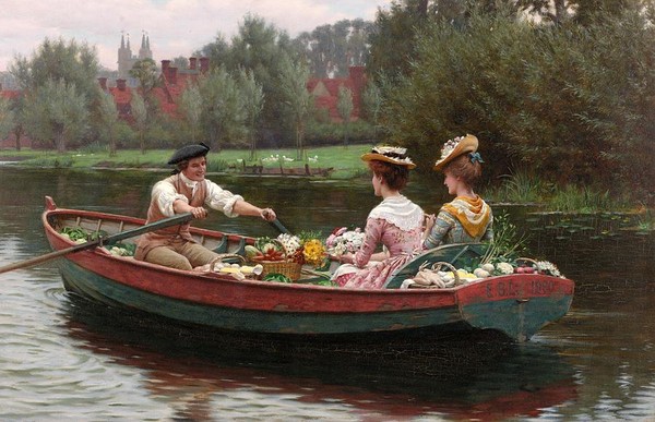 Peinture de Edmund Blair Leighton