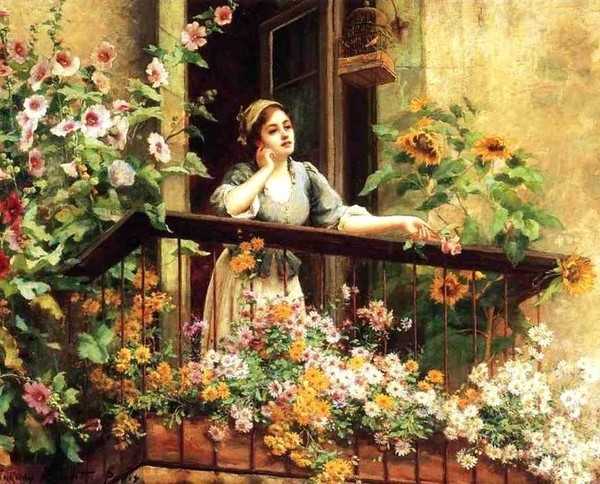 Peintre - Daniel Ridgway Knight