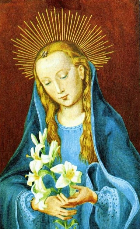 Image pieuse - La Vierge Marie