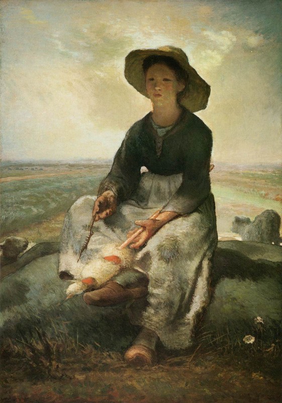 Peintre célèbre - Jean Francois Millet