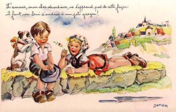 Carte enfant - Humour de Janser