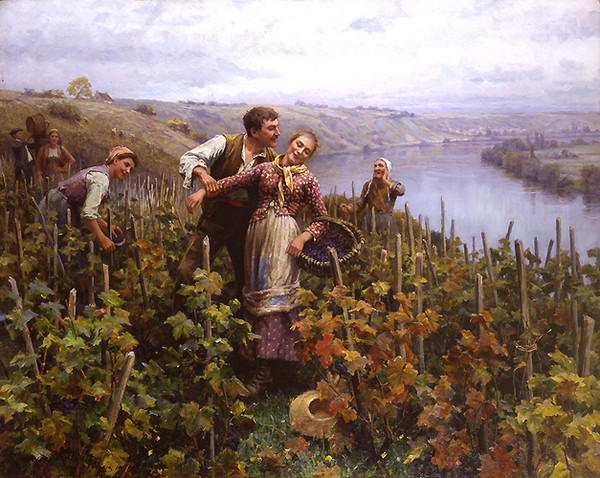 Peintre - Daniel Ridgway Knight