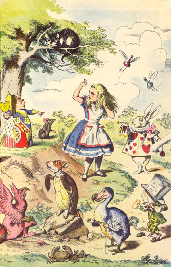  Illustration - Conte de Lewis Carroll