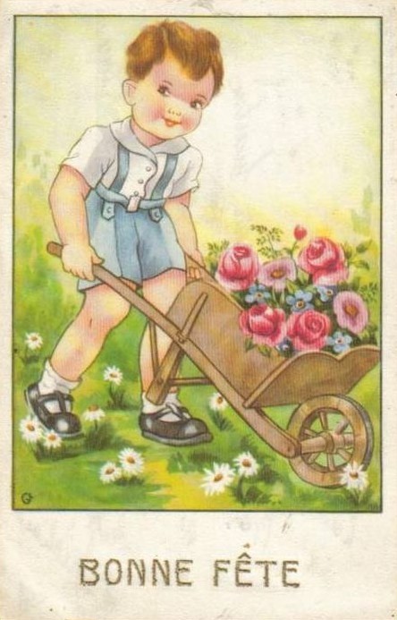 Carte enfant "bonne fête"