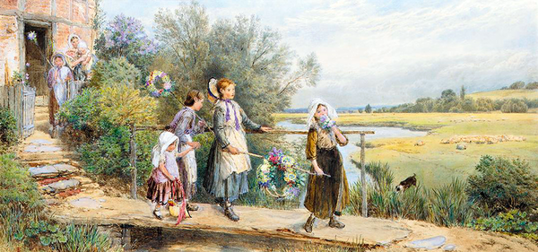 Peinture de Myles Birket Foster