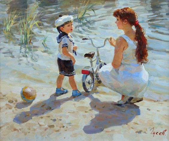 Peinture de Vladimir Gusev.