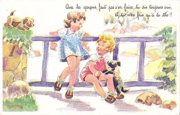 Carte enfant - Humour de Janser