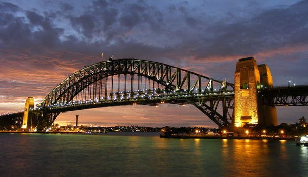  Le pont de Harbour -Australie