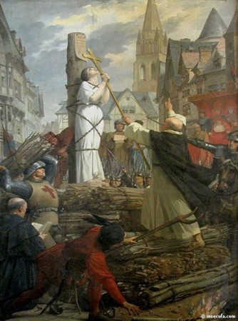 Images pieuses(Sainte Sainte Jeanne d'Arc )