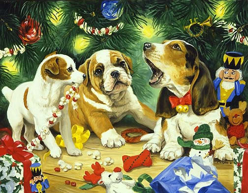 Chiens de Noël