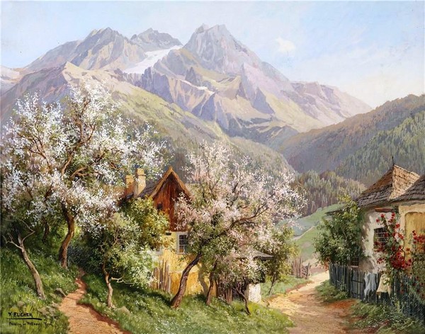 Paysage de Flieher Karl