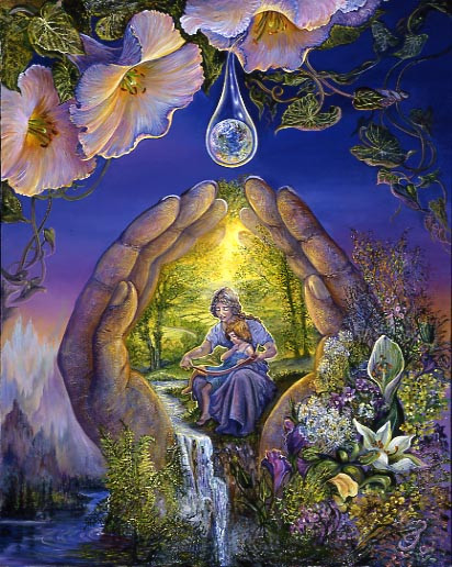 Peinture féérique de Josephine Wall