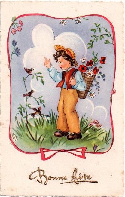 Carte enfant "bonne fête"