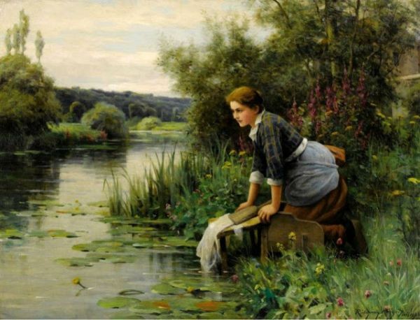 Peintre - Daniel Ridgway Knight