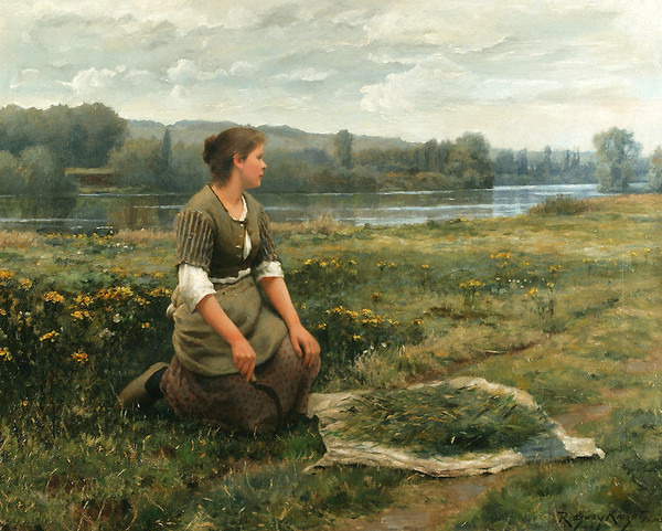 Peintre - Daniel Ridgway Knight