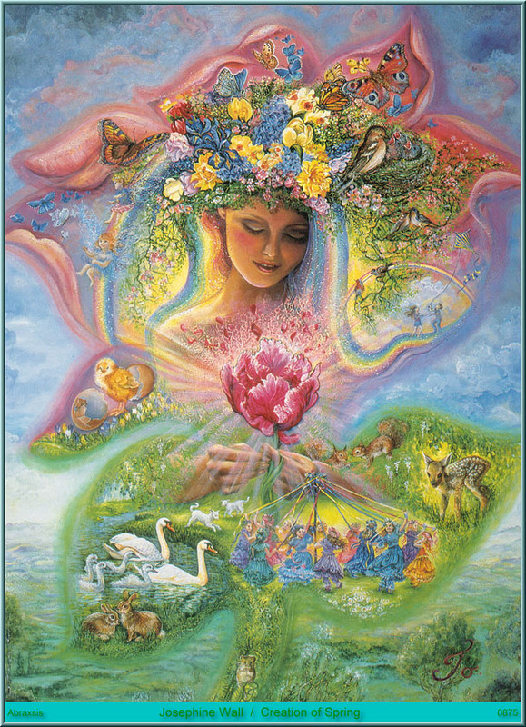 Peinture féérique de Josephine Wall