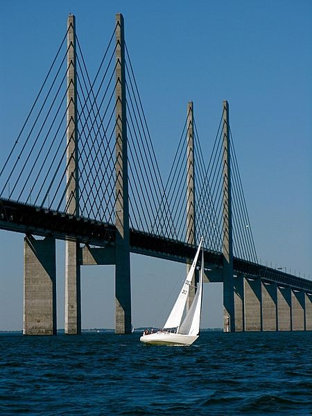  Le pont l’Öresund- Suède/Danemark