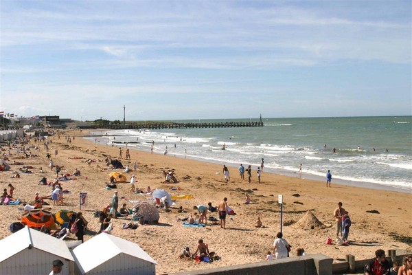 Plage de Normandie(Calvados)