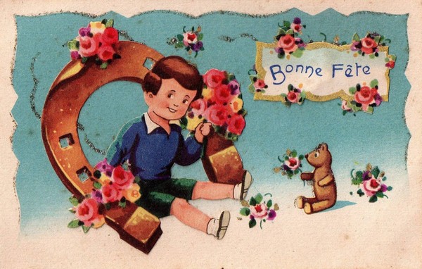 Carte enfant "bonne fête"