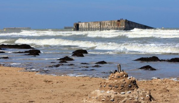 Plage de Normandie(Calvados)