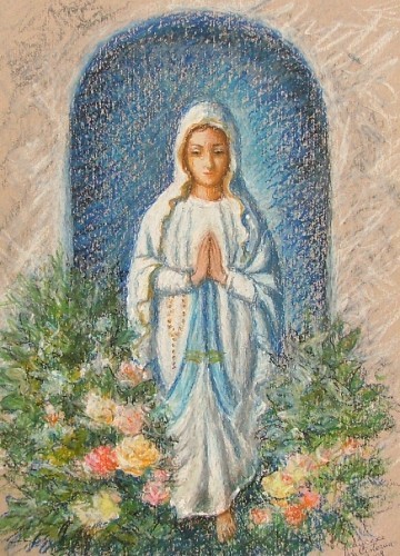 La vierge Marie