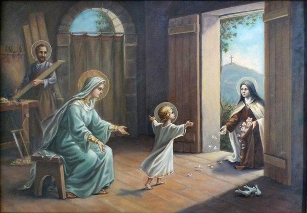 Images pieuses( Sainte Thérése de l'Enfant Jésus)