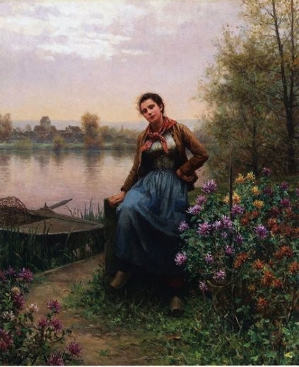 Peintre - Daniel Ridgway Knight