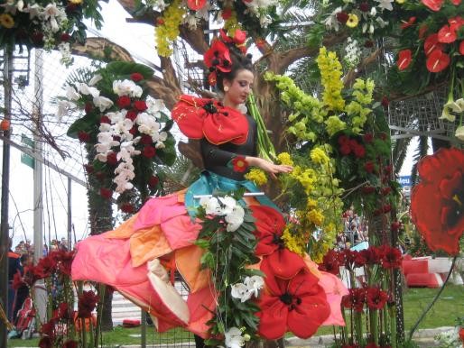 Carnaval de Nice - La bataille de fleurs