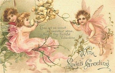 Cartes anciennes de Saint Valentin