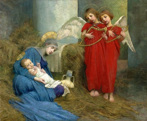 La Nativité de Eduard Veith 