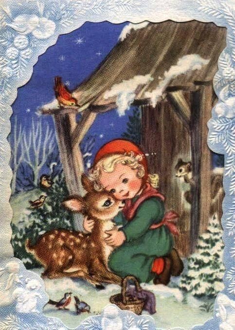 Mignonnes illustrations de Noël