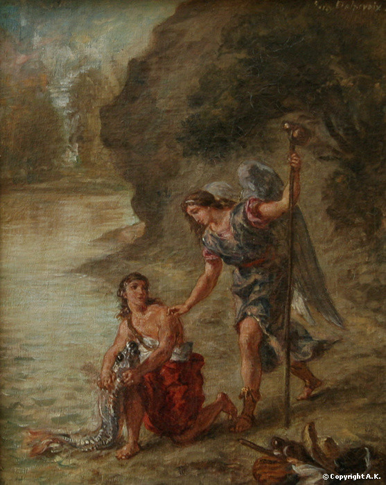 Peintre célèbre -Eugéne Delacroix