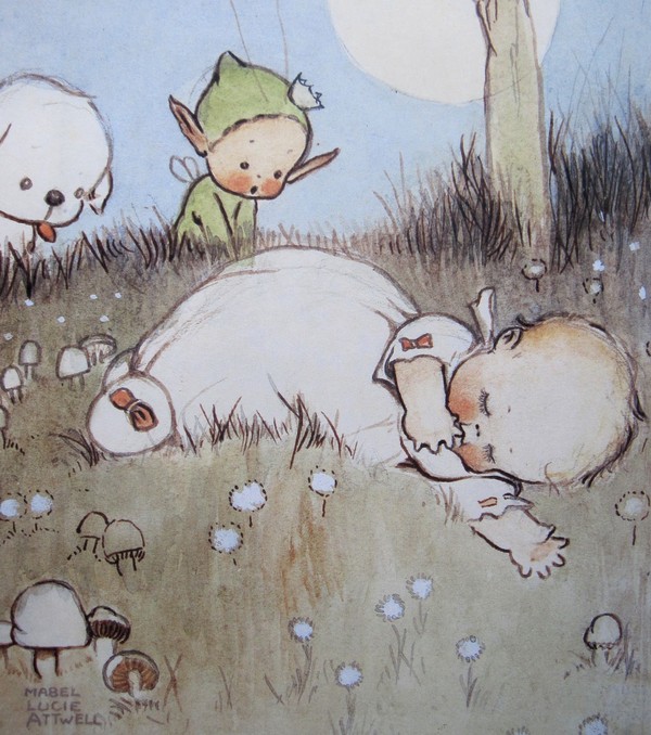  Illustration de Mabel Lucie Attwell