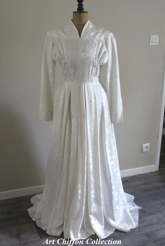 Robe de mariée d'autrefois