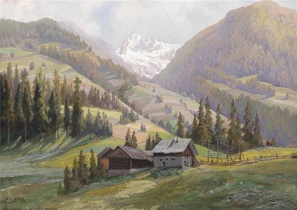 Paysage de Flieher Karl