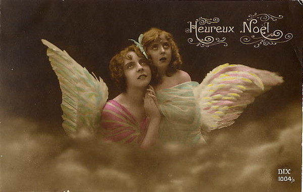 Carte victorienne enfants