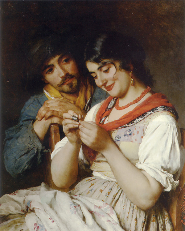 Peinture de Eugene de Blaas