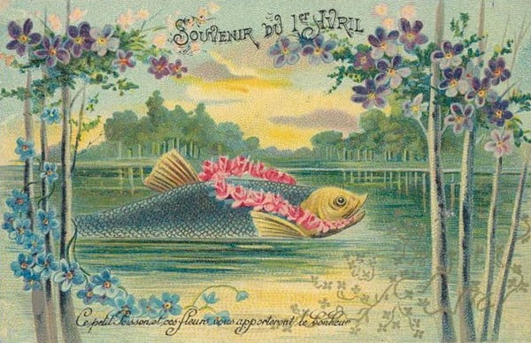 Carte ancienne 1ér Avril