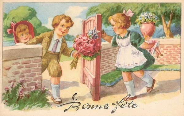 Carte enfant "bonne fête"