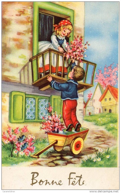 Carte enfant "bonne fête"