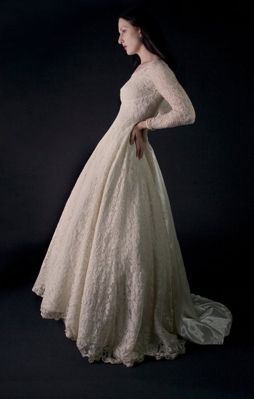 Robe de mariée d'autrefois