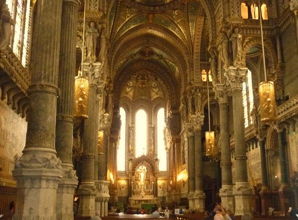 Lyon-Basilique Notre Dame de Fourviére