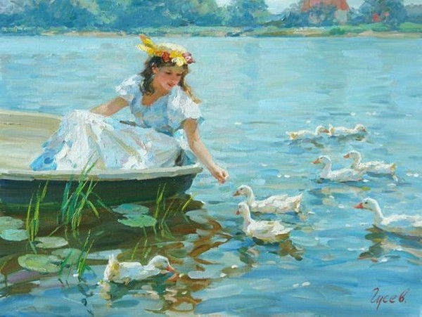 Peinture de Vladimir Gusev.