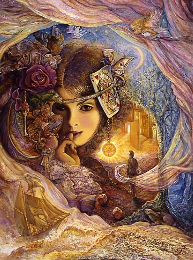 Peinture féérique de Josephine Wall