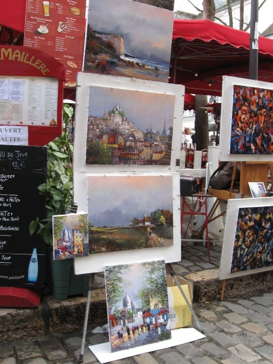 Paris- La place du Tertre 